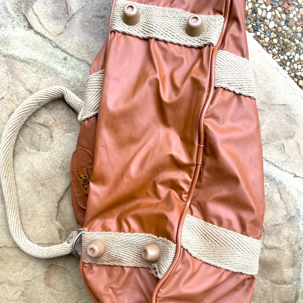 Diane von Furstenberg, brown, duffel bag